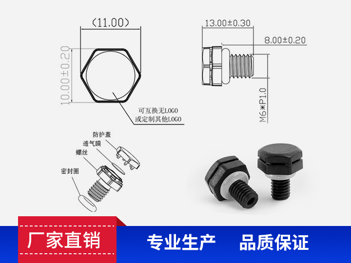 防水透氣閥M06*1.0